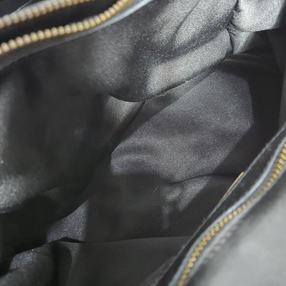 CORSIA Leather Tote Bag Satchel Black Crossbody Strap Handle Carryall Structured - Picture 15 of 15